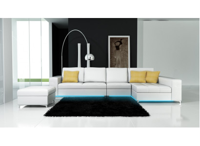 Leren bank Bank Bank Woongebied Modern Hoekbank Hoekbank Ontwerp