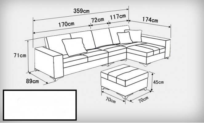 Leren bank Bank Bank Woongebied Modern Hoekbank Hoekbank Ontwerp