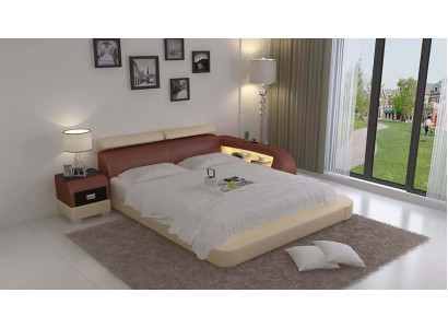 Ontwerper bed gestoffeerd luxe bed tweepersoons bed huwelijksbed bedden 140/160/180 cm
