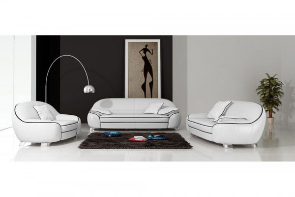 Sofagarnituur Bank Bekleding Bankstel Set 3+2+1 Lederen Bankstellen Banken Compleet 2705