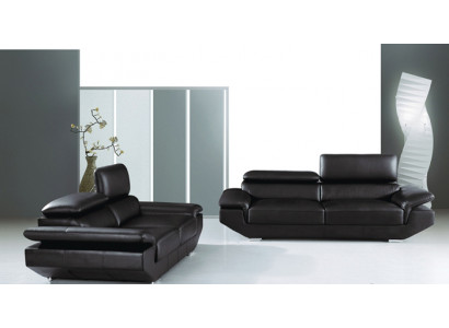 3 + 2 bankstel set bank bekleding zit opstelling moderne leren bank Weilrod