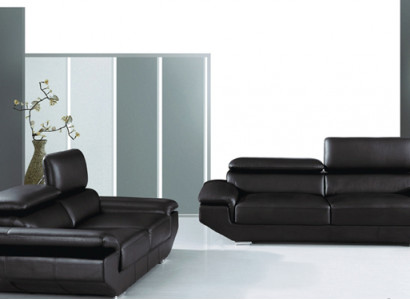 3 + 2 bankstel set bank bekleding zit opstelling moderne leren bank Weilrod