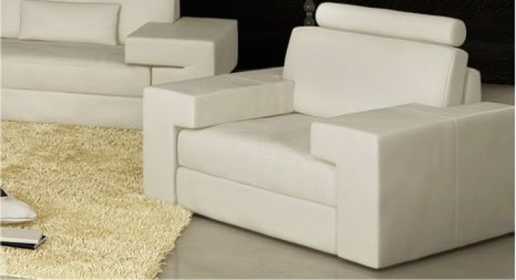 Fauteuil eenzitter Lounge Club meubels 1-zitsbank Bank TV-bekleding Nieuw