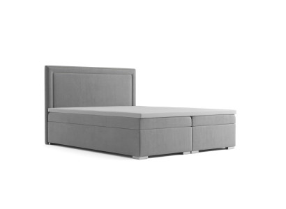 Boxspring Design Bed Hotel Tweepersoonsbedden Luxe Gestoffeerde Doos Functie Fluweel Nieuw