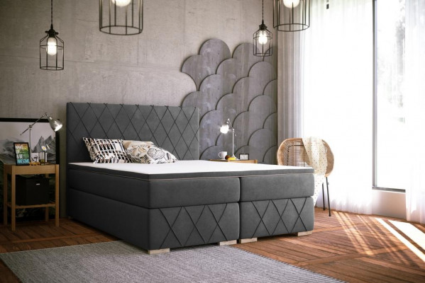 Tweepersoonsbed Compleet Set Matras Boxspring Topper Bedden Functie Doos Hotel