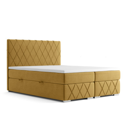 Bed Compleet Set Dubbel Matras Boxspring Topper Bedden Functie Doos