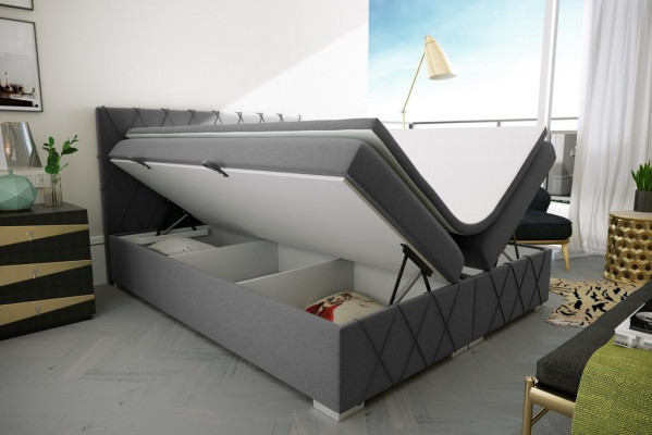 Bed Compleet Set Dubbel Matras Boxspring Topper Bedden Functie Doos
