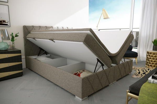 Boxspring bed compleet set dubbele matras topper bedden functie doos hotel