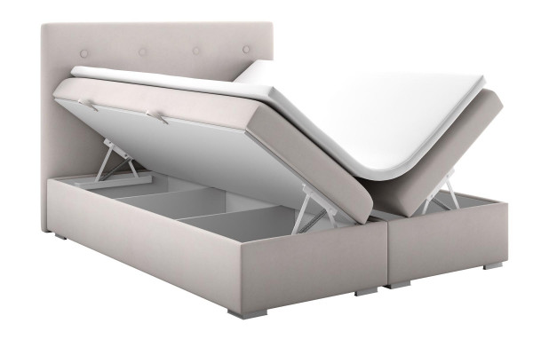 Bed Frame Function Boxspring Hotel Double Complete Set Topper Mattress Beds