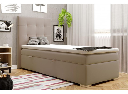 Luxe boxspringbed hotelbedden gestoffeerde functie bedlade 90x200cm