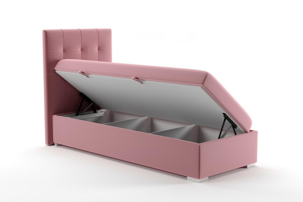 Luxe boxspringbed hotelbedden gestoffeerde functie bedlade 90x200cm