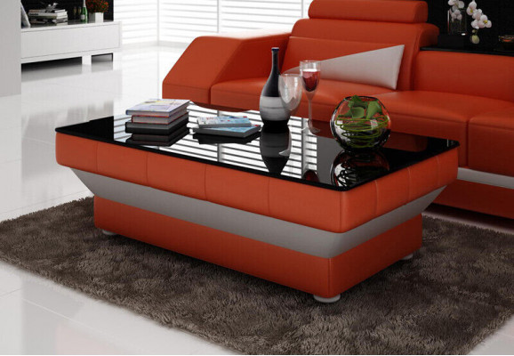 Kindveilige salontafel Tafel Salontafels Glazen tafel Bijzettafel
