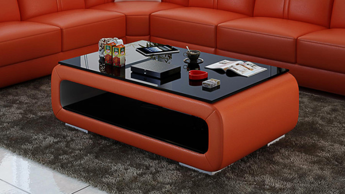 Salontafel Tafel Salontafels Glazen tafel Designer Bijzettafel CT9010