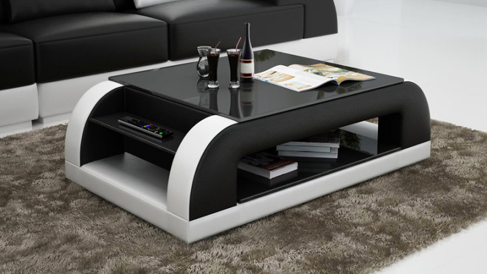 Salontafel Tafel Salontafels Glazen tafel Design bijzettafel CT9012