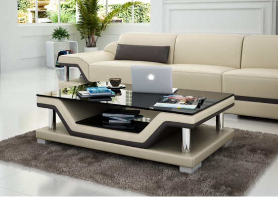 Salontafel Tafel Salontafels Glazen tafel Designer Bijzettafel CT9003