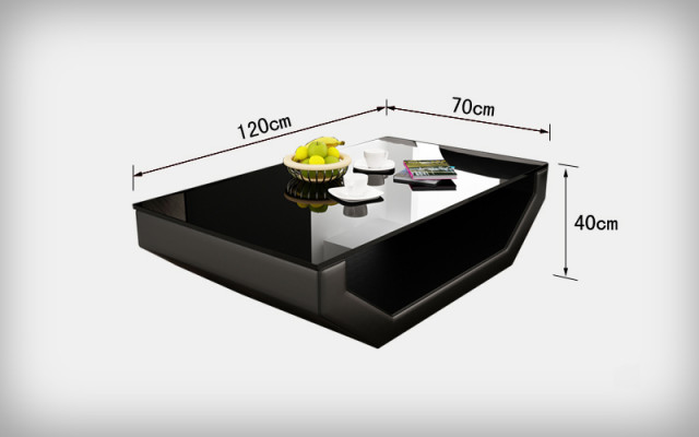 Sofa tafel tafel salontafels glazen tafels bijzettafel ontwerper nieuw