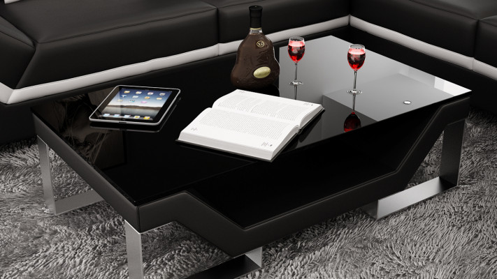 Salontafel Tafel Salontafels Glazen tafel Tafels Designer Bijzettafel Nieuw SR4407