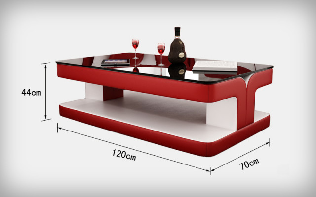 Salontafel Tafel Salontafels Glazen tafel Tafels Designer Bijzettafel Nieuw SR4408