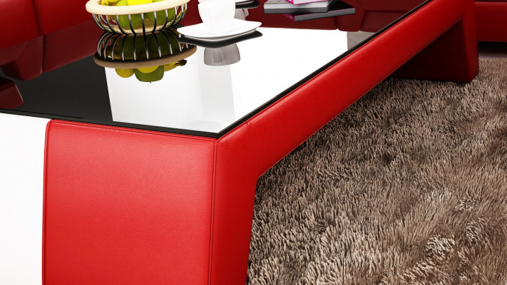Salontafel Tafel Salontafels Glazen tafel Tafels Designer Bijzettafel Nieuw SR4410