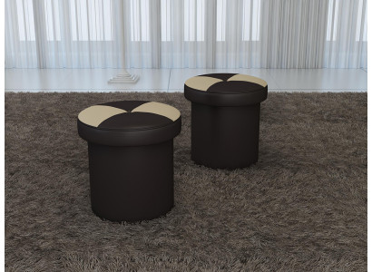 Ontwerp gestoffeerde voetenbank Ottomaans Stoel Chaise Gestoffeerd FT008