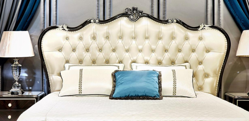 Chesterfield Design Nachtkastje voor slaapkamer 2x Italiaanse meubels 4 delige set Nieuw