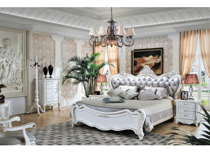 Ontwerp Slaapkamer 5-delige Slaapkamer Complete Set Bed Nachtkastje Commode Nieuw