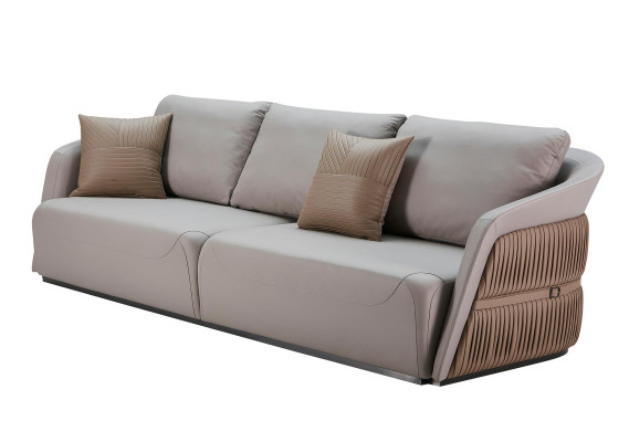 Bank 3 zits nerts Woonkamer Modern Design Bankstellen Creatief Grijs Meubels Luxe