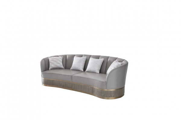 Klassieke designbank gestoffeerde bankstel 3+1+1 zitsbanken.