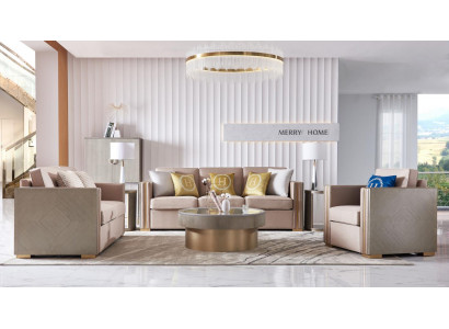 Luxe meubels woonkamer bankstel in hotelstijl Garnituren Bank Bank