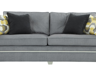 Bankstel 3+1 Grijs Woonkamer Stoffering Modern Sofa
