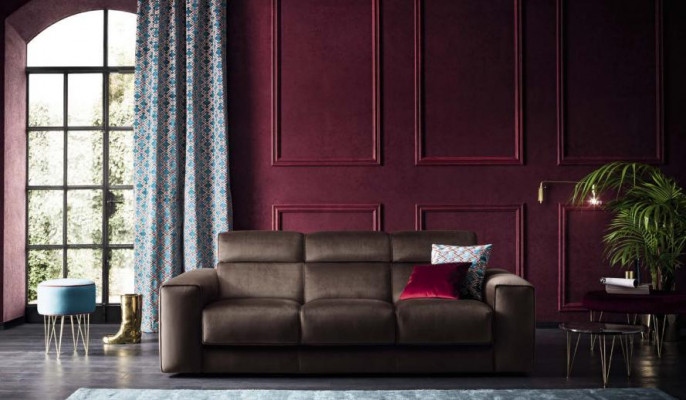 Luxe meubels woonkamer bankstellen bank 3-zits modern echt hout Italiaanse stijl