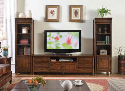 Woonkamer wand dressoir ontwerp 2x glazen kast laag RTV dressoir dressoir 3-delige woonkamer wand set  Woonkamer wand dressoir ontwerp 2x glazen kast laag RTV dressoir dressoir 3-delige woonkamer wand set
