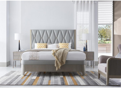 Slaapkamer Set Bed Nachtkastje Ontwerp Modern Luxe Bedden Groep