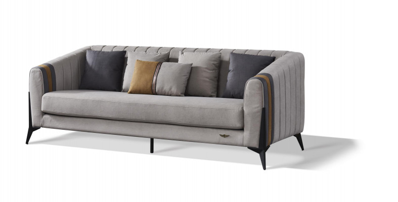 Sofaset woonlandschap banken banken gestoffeerde stoffen bank 3+1 zits