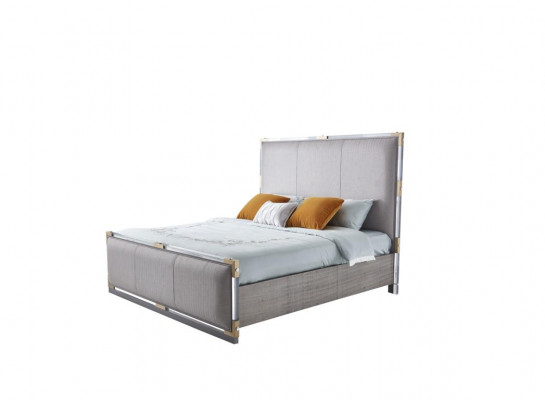 Luxe designer slaapkamer bed dubbele bedden hotel 180x200 Italiaans.