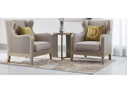 Sofaset Zitkussen Eenpersoons 2x Lounge club design stoelen luxe meubels hotel