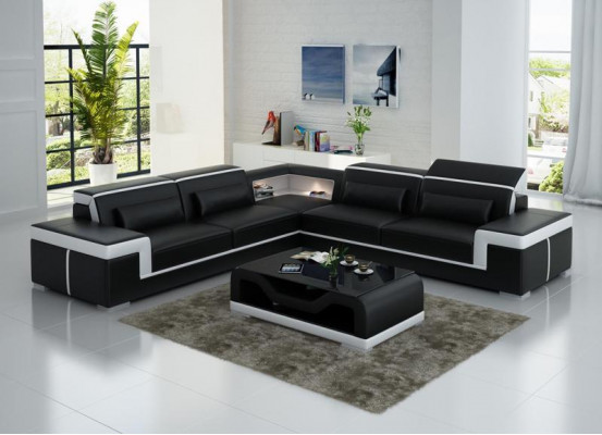 Sofa Hoekbank Bank Beklede banken Bankstellen Lederen bankstel Hoekbanken Hoekbank