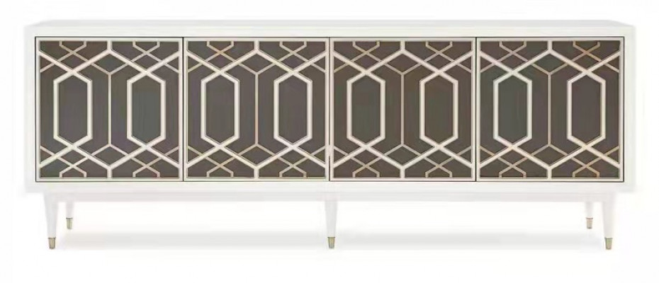 Ontwerpmeubelen Luxe ladekasten Lowboard Woonkamer Sideboard Moderne Houten Kasten