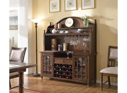 Landhuis dressoir dressoir vitrinekast wijnkast plank vitrinekast kasten