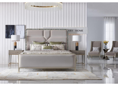 Slaapkamer Luxe Bed Ontwerp Bedden Bedden 180x200cm Dubai Dubbel