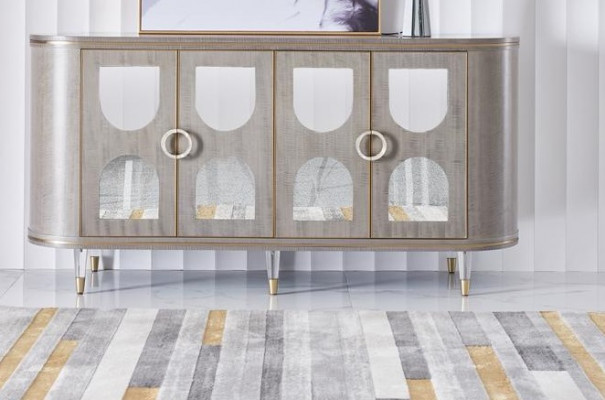Luxe ladenkast kast dressoir kasten sideboard Dubai hotel inrichting meubels