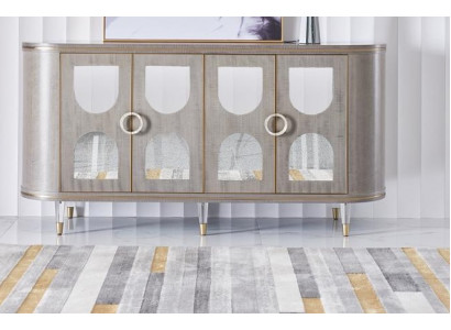 Luxe ladenkast kast dressoir kasten sideboard Dubai hotel inrichting meubels