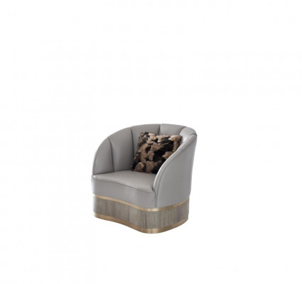 Woonkamer luxe fauteuils hotel gestoffeerde stoelen moderne eenzitters ontwerper