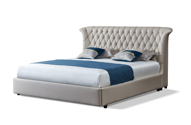 Bed met gestoffeerd bed Frame Bed Frame Designer Hotel Chesterfield Luxury Design