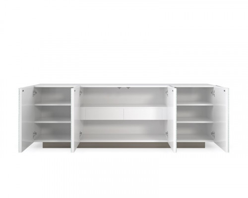 Ladekast kast hout hoogglans xxl Big Luxe kast plank Nieuw dressoir Ontwerper