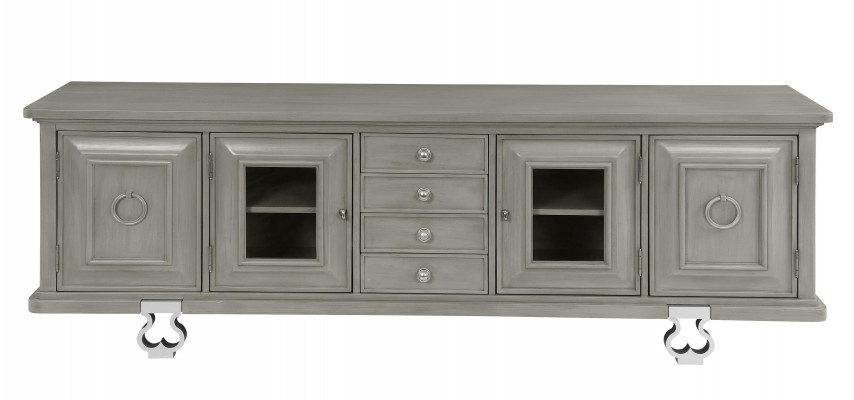 Luxe sideboard tv lowboard xxl kast tafel woonkamer hout hotel