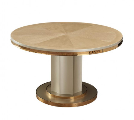 Ronde tafel van roestvrij staal Eettafel Vergadertafel Keukentafels
