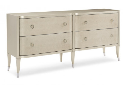 Moderne commode luxe Italiaans design meubels gestoffeerde houten console dressoir laag