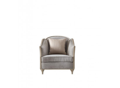Fauteuil Hotel Bekleding Stoelen Woonkamer Moderne fauteuil Italiaanse stijl