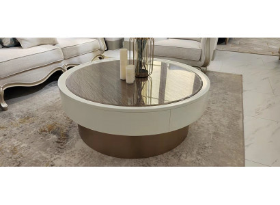 Ontwerp Metaal Hout Gouden Bank Woonkamer Tafels Bijzettafel Ronde Tafel Salontafel